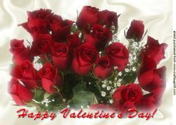 Red Roses for My Sweetheart, A4 Topper