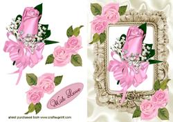 Pink Rose with Love