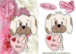 Cute Little Puppy, Be Mine