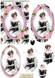 Harrison Fisher Beauty, Oval Pyramids