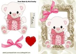 Little White Love Bear