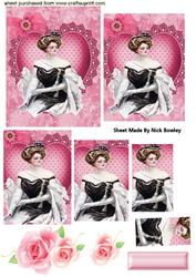 Beautiful Vintage Lady Pyramids