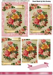 Roses on a Scroll, Pyramids