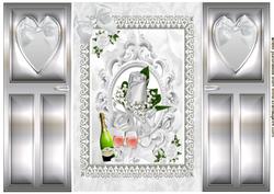 White Roses and Champagne, Gatefold