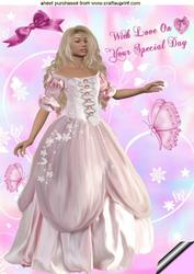 Pretty Princess, A4 Topper