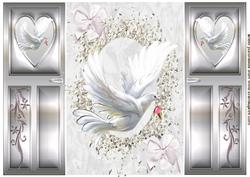 Dove in Flight,gatefold