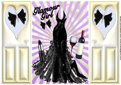 Girl with Glamour, Gatefold