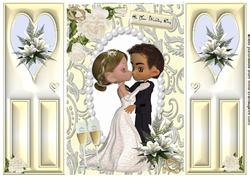 Wedding Couple, Gatefold