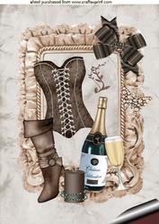 Coffee & Cream, Basque with Champagne