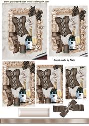 Coffee & Cream Basque, with Champagne, Pyramids
