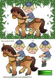 Little Boy on a Pony
