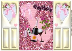 Hearts & Roses & Pink Champagne, Gatefold