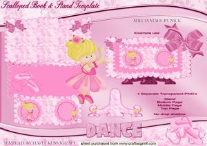 Little Dancing Ballerina in Pink, Book & Stand Kit