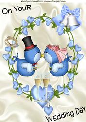 Little Love Birds, Wedding Day, A4