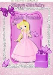 Happy Birthday Little Princess A4