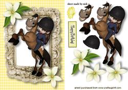 My Best Friend, in Frilly Frame