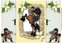 My Best Friend, in a Frilly Frame