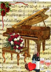 Happy Anniversary with Red Roses A4