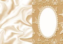 Elegant Gold Butterfly A5 Insert