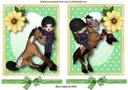 I Love My Horse, Toppers
