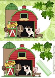 Farm Yard Friends in the Barn