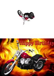 Hot Wheels, A5 Portrait Card
