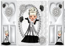 Pretty Lady with Diamonds, Gatefold