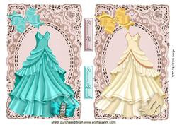 Vintage Lace Toppers with Ball Gowns