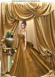 Elegant in Gold, A4
