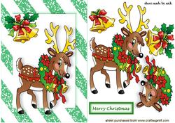 Santa's Reindeer, with Bells