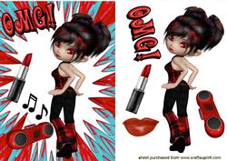 Girl with Attitude, with Lippy