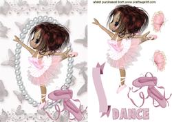 Sweet Little Ballerina in Pink