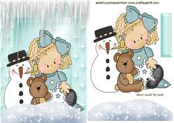 Fun with Mr Snowman and My Teddy