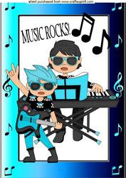 Music Rocks! in Funky Colours