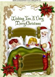 Shhh! the Children Are Sleeping with Santa A4