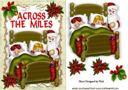 Across the Miles, Shhh! Children Sleeping with Santa