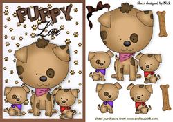 Puppy Love, Mum with Her Pups