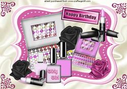 Girlie Girl! Makeup Galore with Lots of Accessories A4