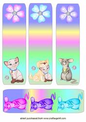 Cats & Mice Bookmarks