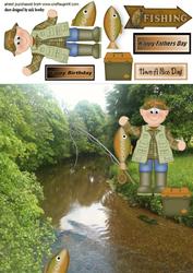 I Love Fishing Down by the Stream, Fathers Day