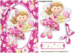 Little Fairie Pretty in Pink with Bow