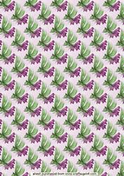 Pretty Butterfly & Dragonfly Backing Paper