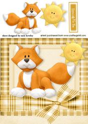 Mr Fox with Sunshine in Bow Frame