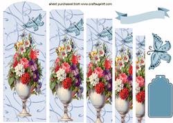 Beautiful Flower Display Pyramid