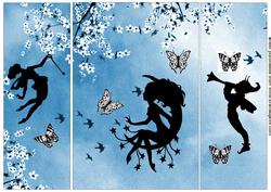 Beautiful Silhouette Gatefold