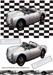 Vintage Silver Car