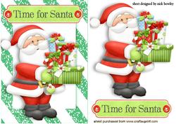 Lovely Santa with Lots of Presents