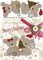 Little Christmas Love Mice