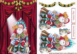Lovely Santas Grotto Quick Card