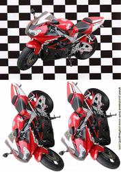 Sporty Super Bike Quick Card